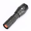 Portable Mini Flashlight LED ZOOM Torch Hunting Zoomable Flashlight Torch Light