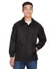 Adult Nylon Staff Jacket - BLACK - S