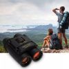 Binoculars 30x60 Zoom Travel Compact Folding Telescope Hunting Day Night Outdoor Small Pocket Binoculars Compact Adults, Mini Kids Binoculars Boys For