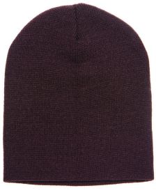 Yupoong 1500 Adult Knit Beanie (Color: Brown, size: OS)