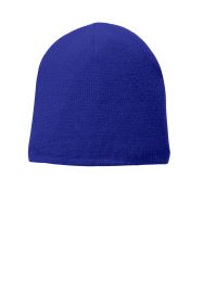 Port & Company Fleece-Lined Beanie Cap CP91L (Color: Athletic Royal, size: OSFA)