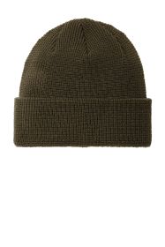 Port Authority Thermal Knit Cuffed Beanie C955 (Color: Olive Green, size: OSFA)