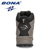 BONA 2022 New Designers Winter Plush Super Warm Snow Boots Men Outdoor Work Casual Sneakers Man High Top Rubber Ankle Boots Male